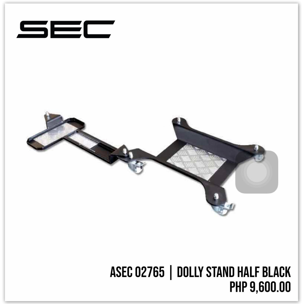 Dolly stand half black