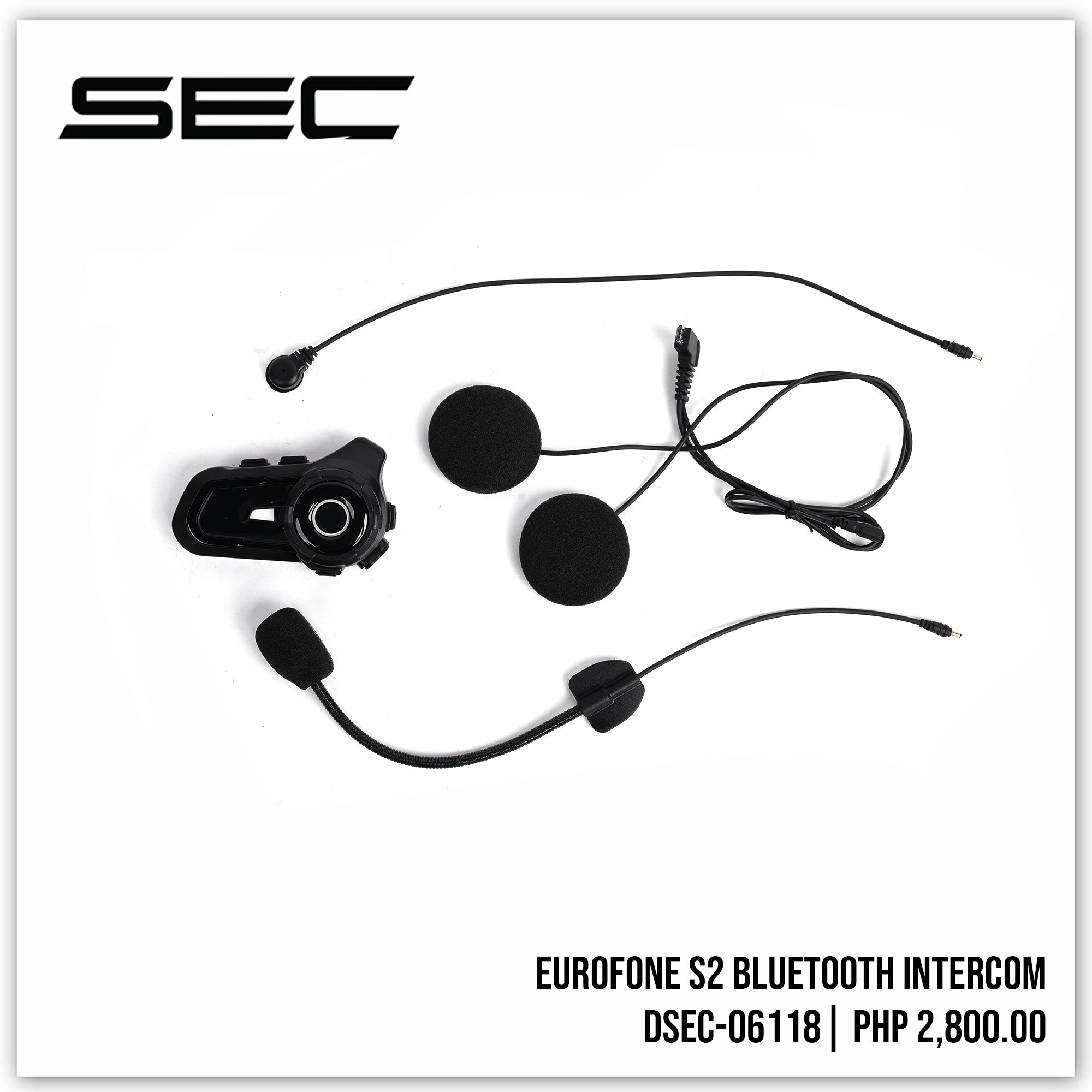 Eurofone S2 Bluetooth Intercom