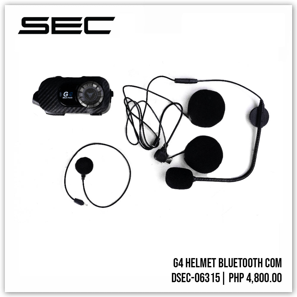 G4 Helmet Bluetooth com