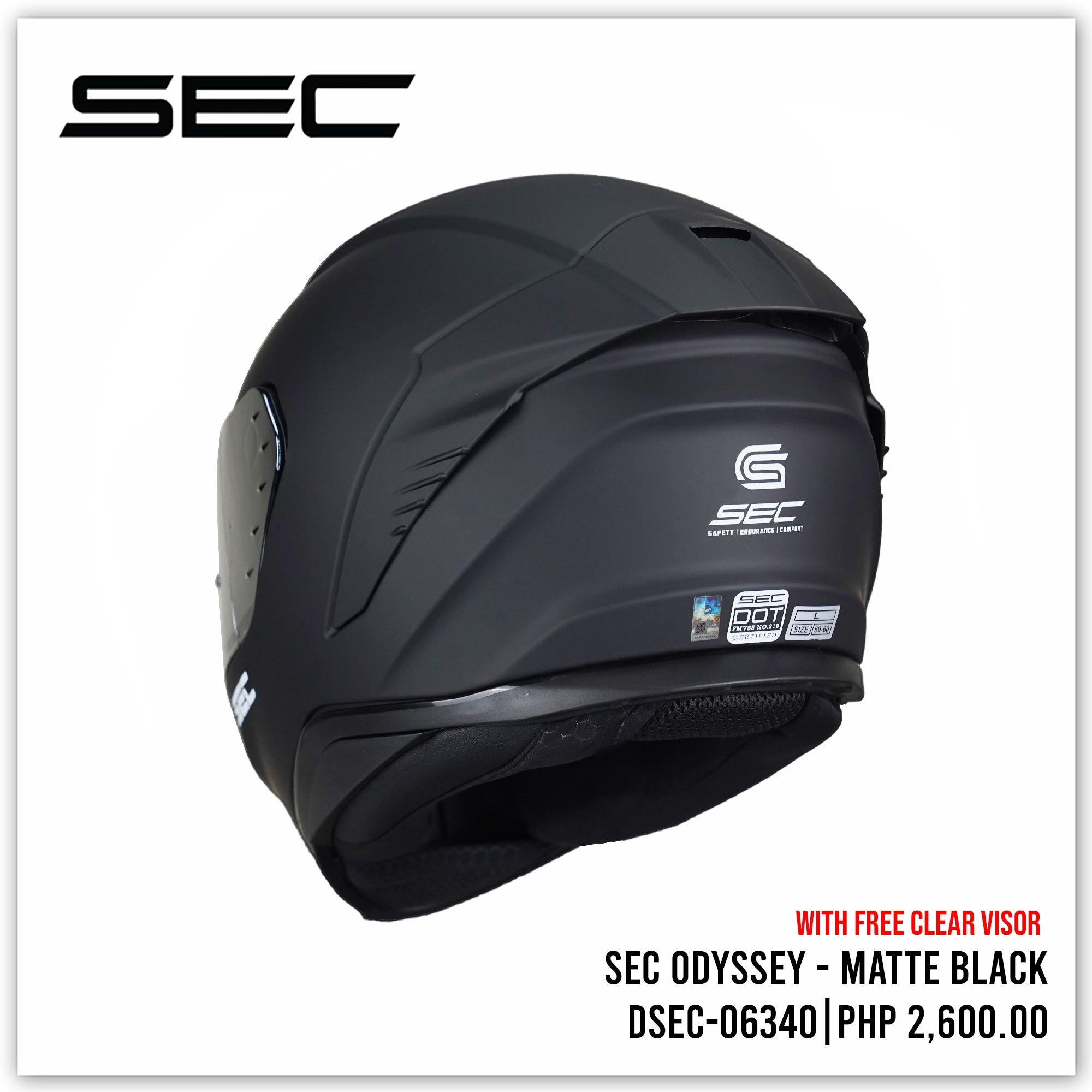 SEC Odyssey - Matte Black