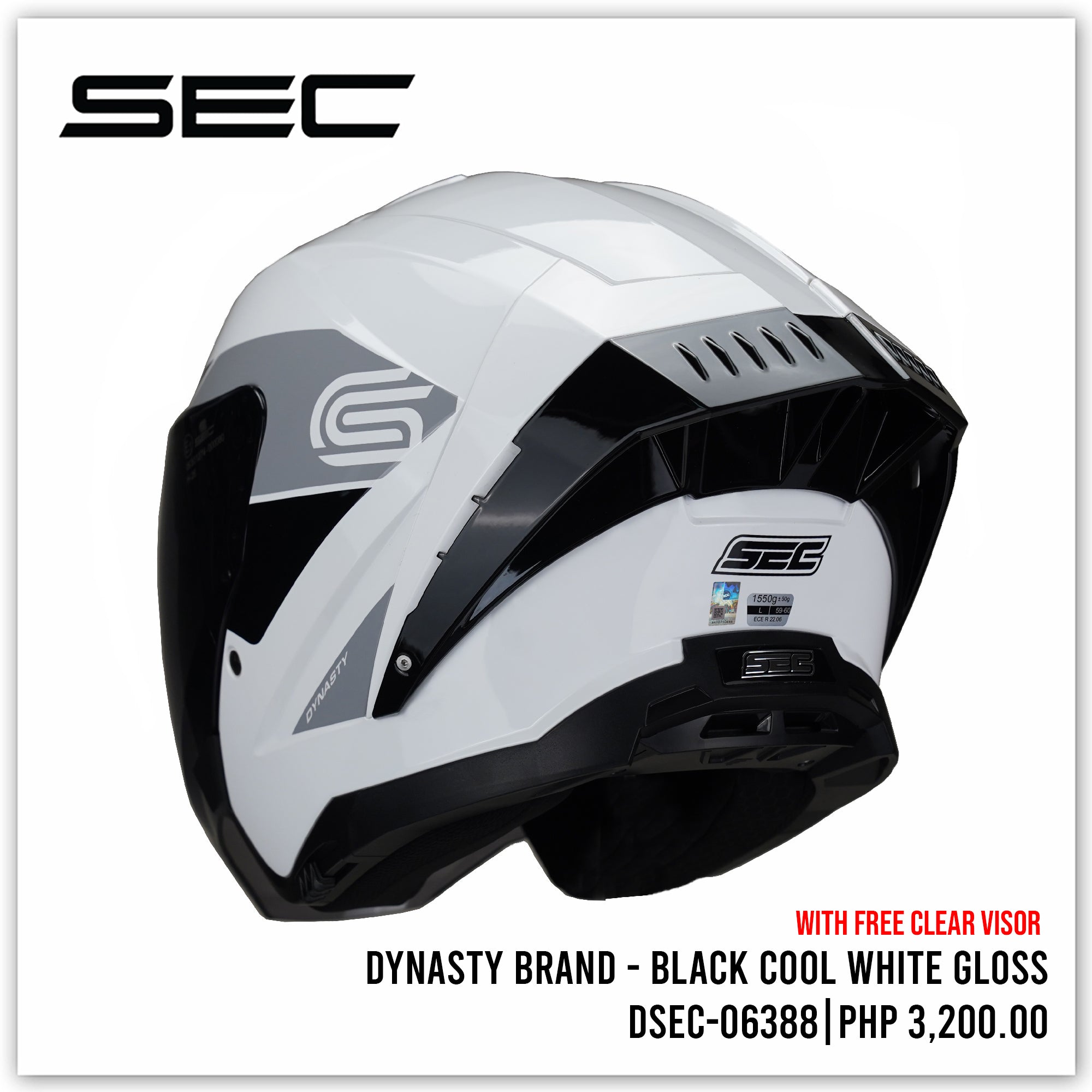 Dynasty - SEC (White/Grey)