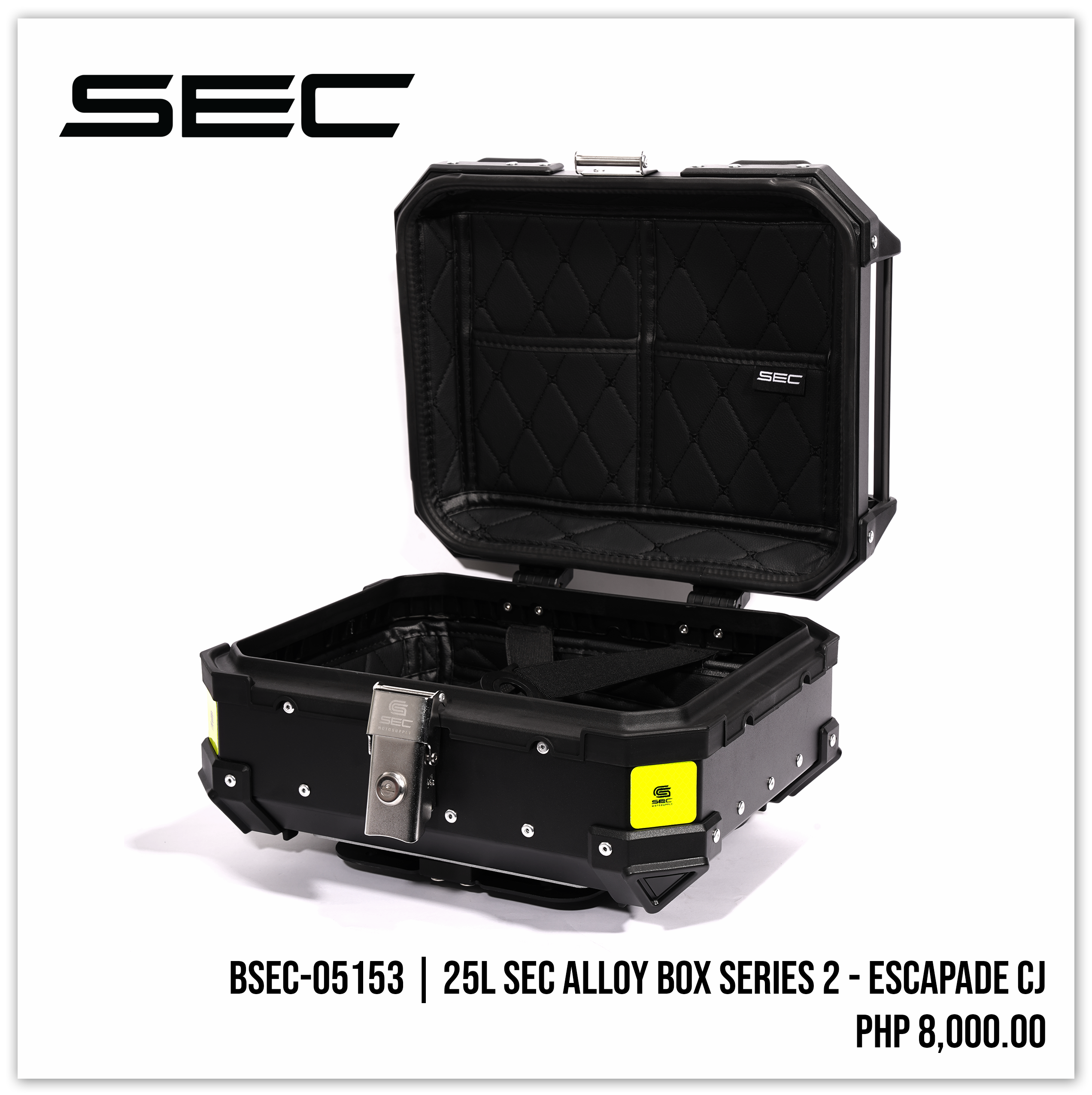 25L SEC Alloy Box Series 2 - ESCAPADE CJ