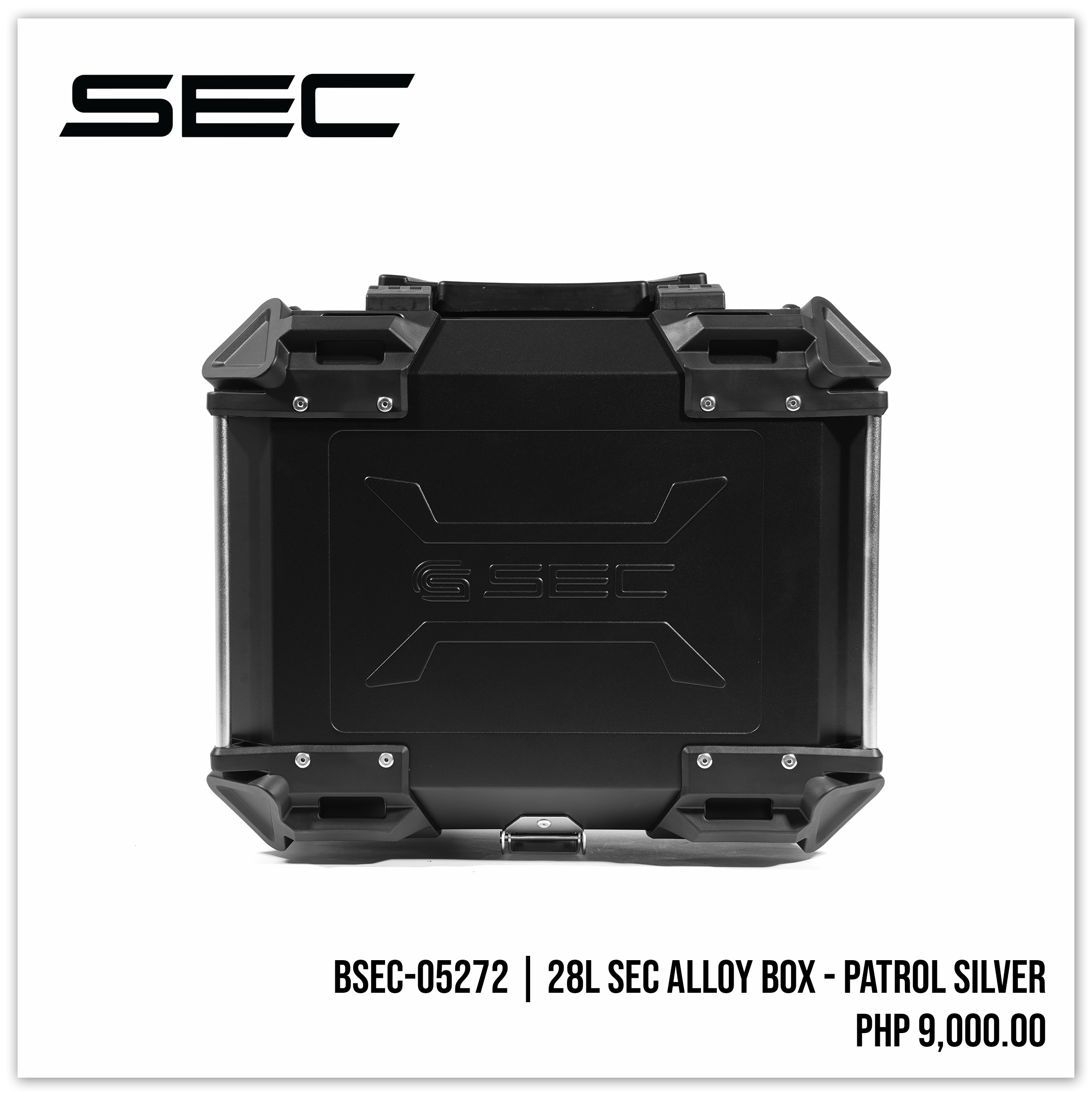 28L SEC Alloy Box - Patrol Silver