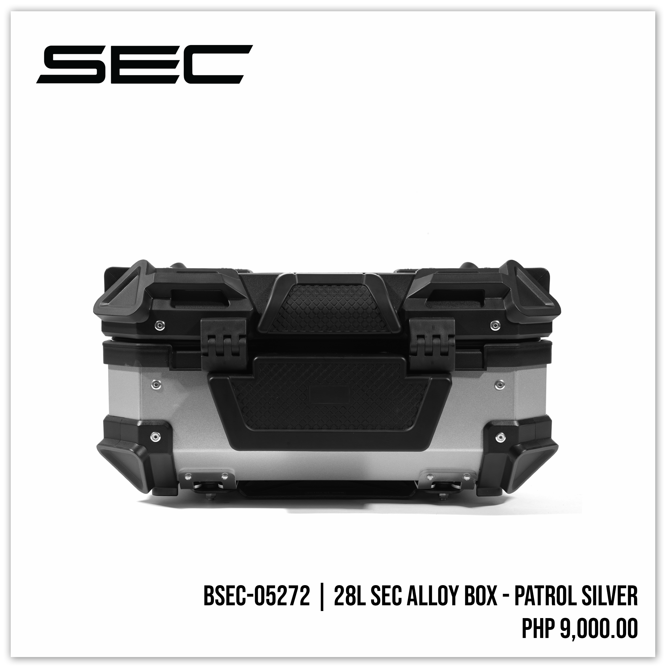 28L SEC Alloy Box - Patrol Silver