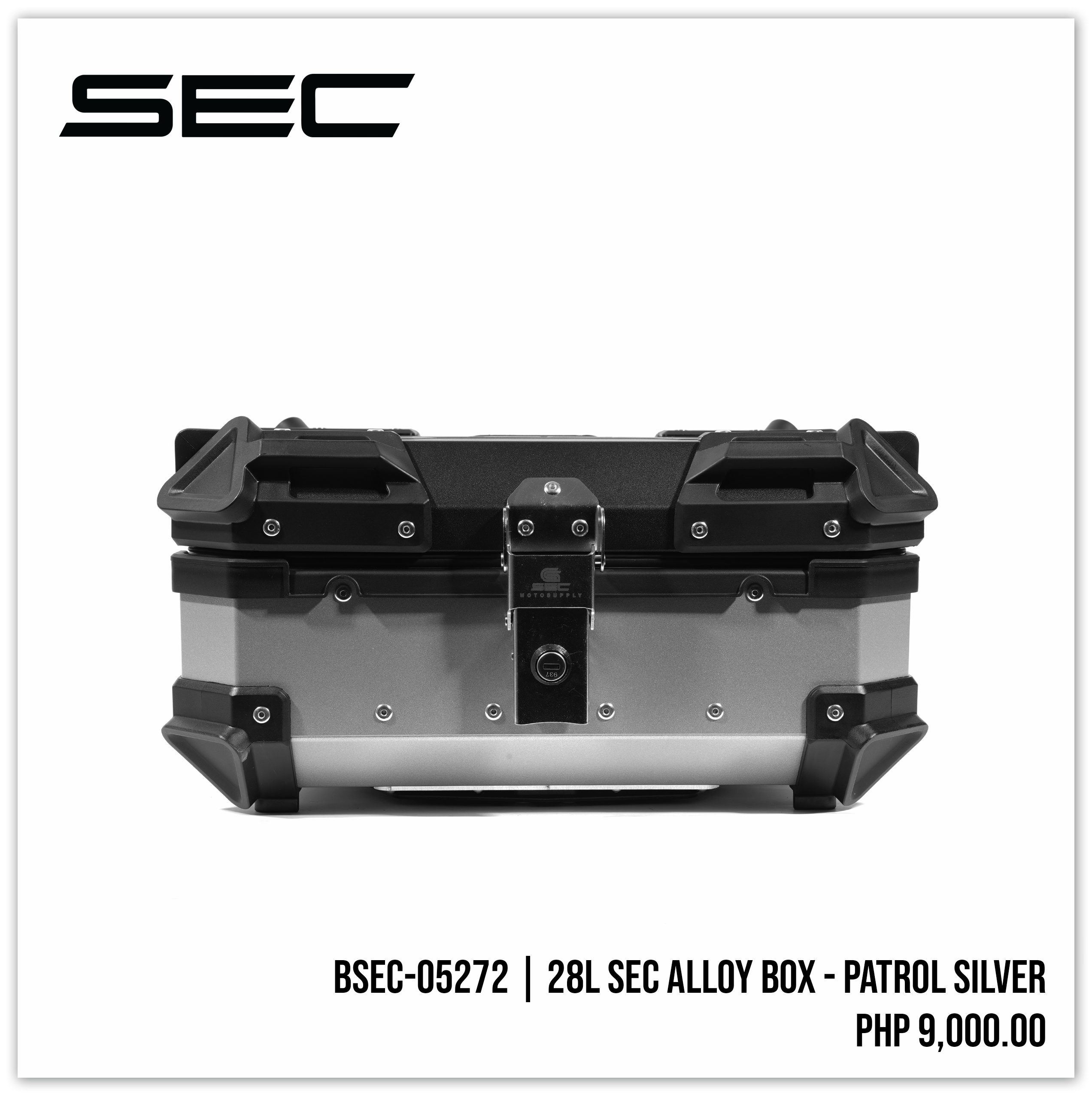 28L SEC Alloy Box - Patrol Silver