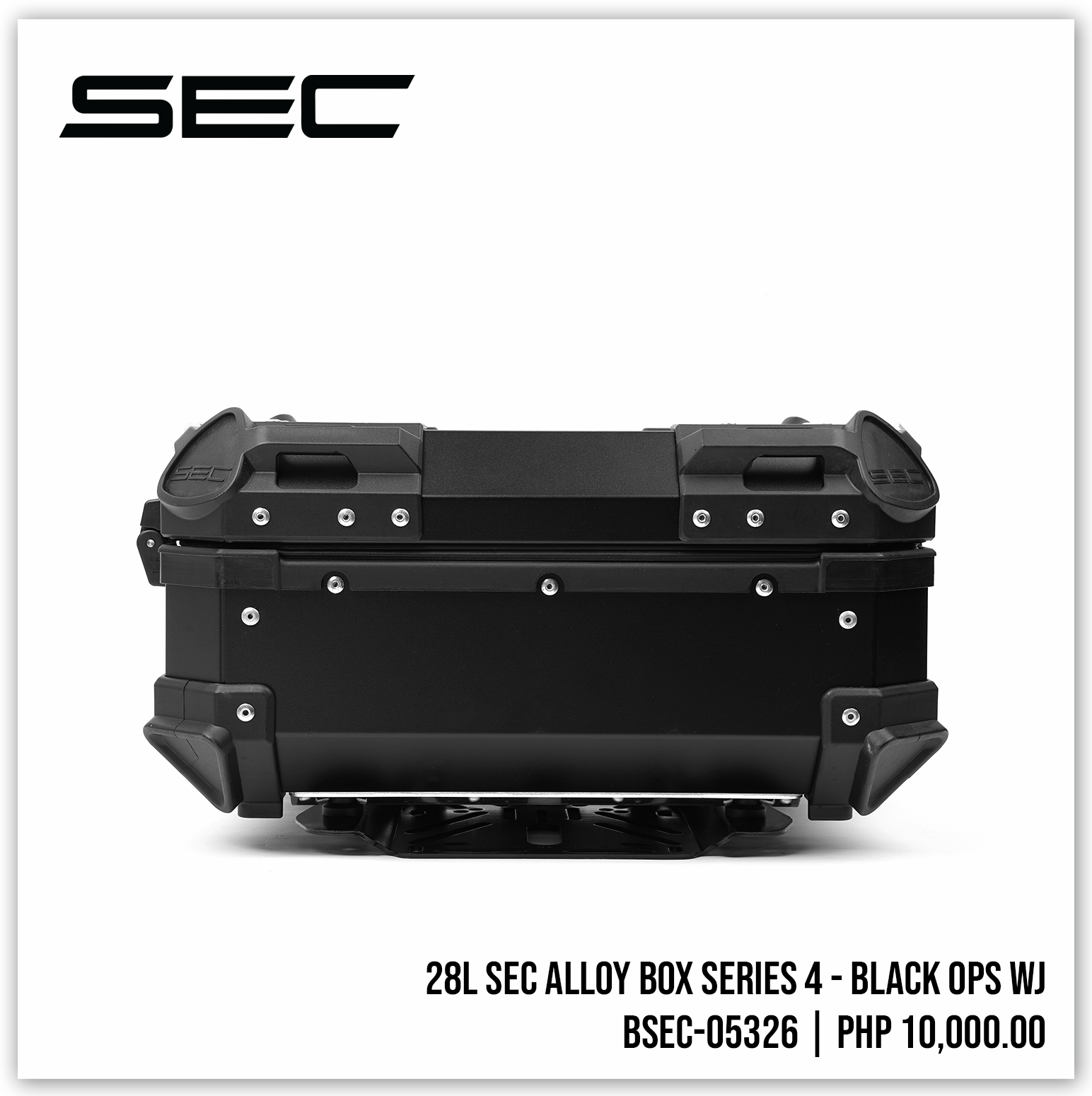 28L SEC Alloy Box Series 4 - Black Ops WJ