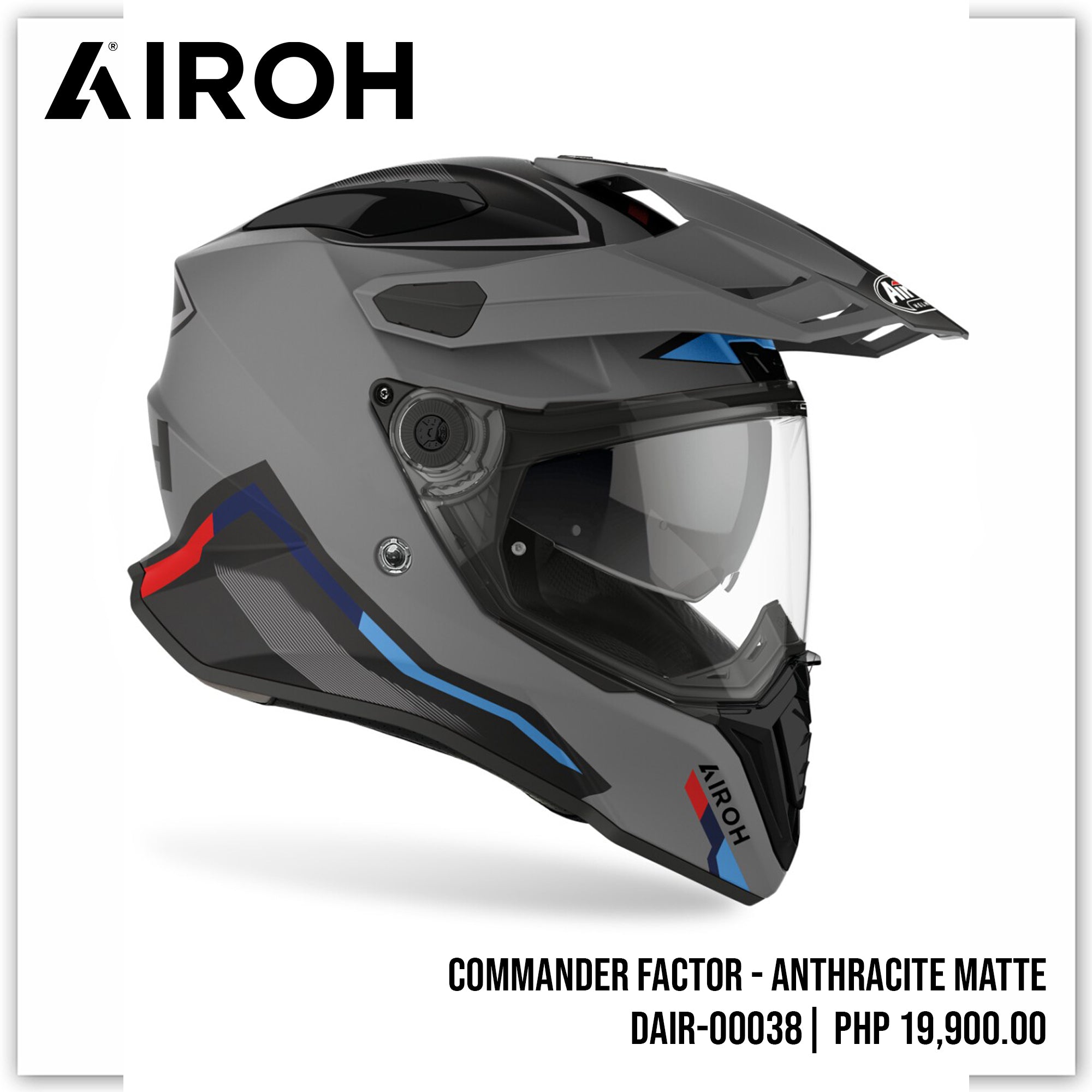 COMMANDER FACTOR ANTHRACITE MATTE