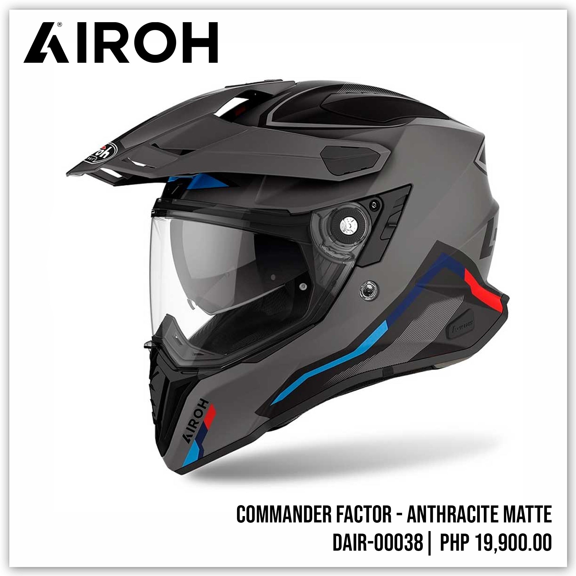 COMMANDER FACTOR ANTHRACITE MATTE