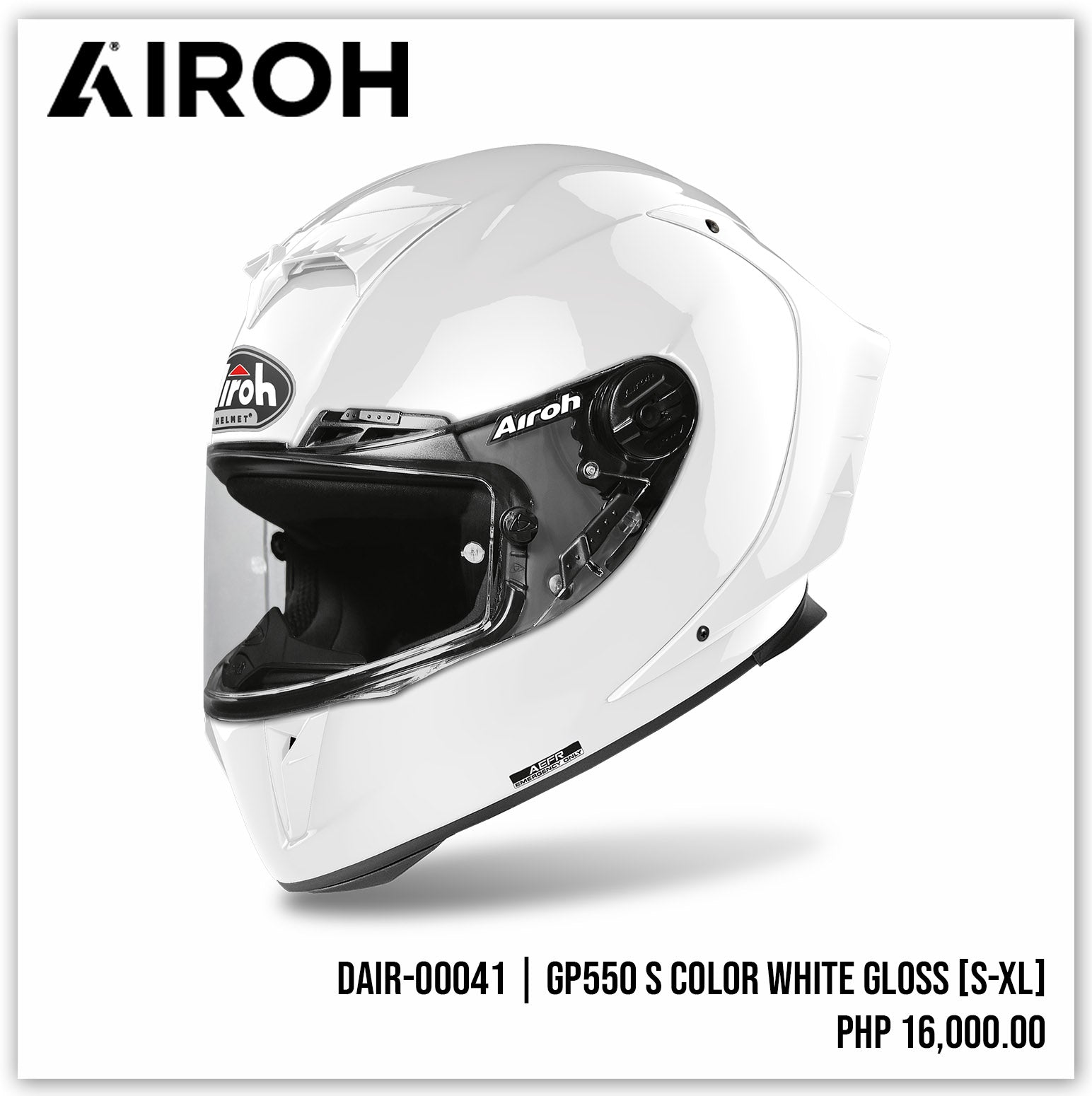 GP550 S COLOR WHITE GLOSS XS