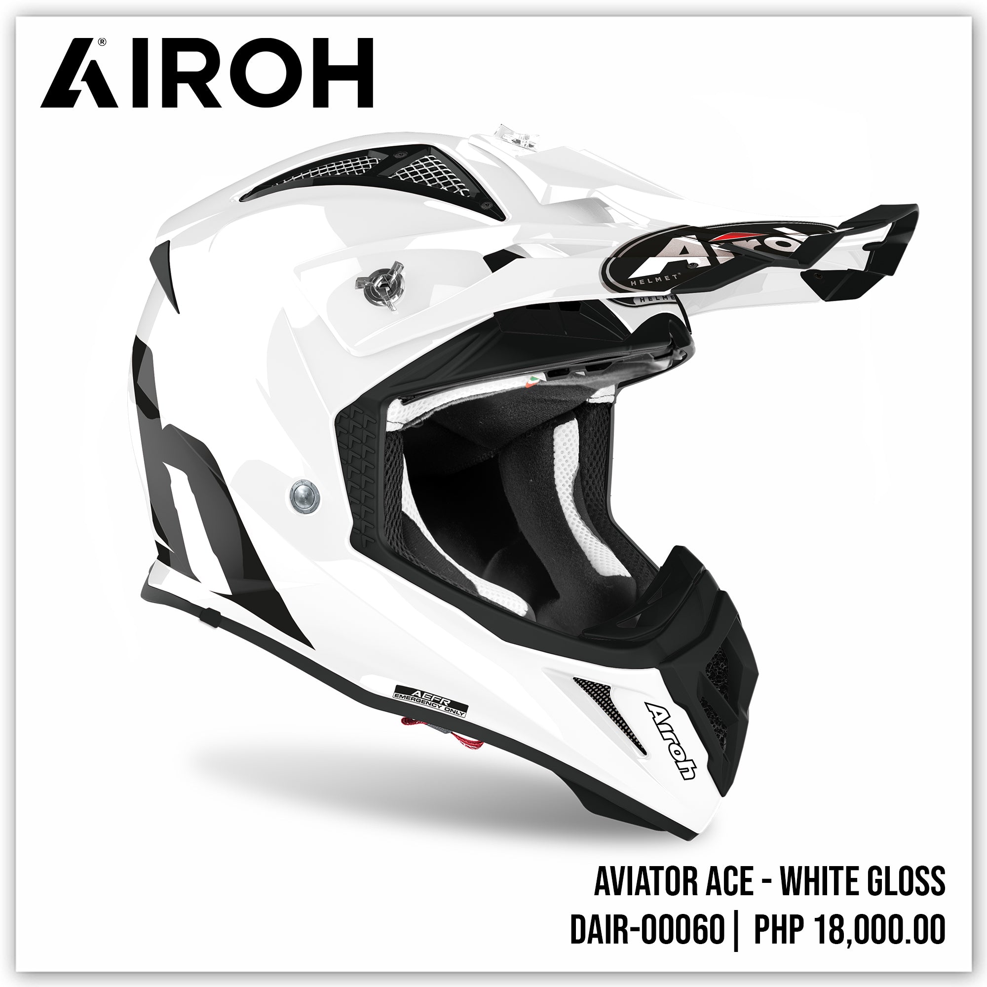 AVIATOR ACE COLOR WHITE GLOSS