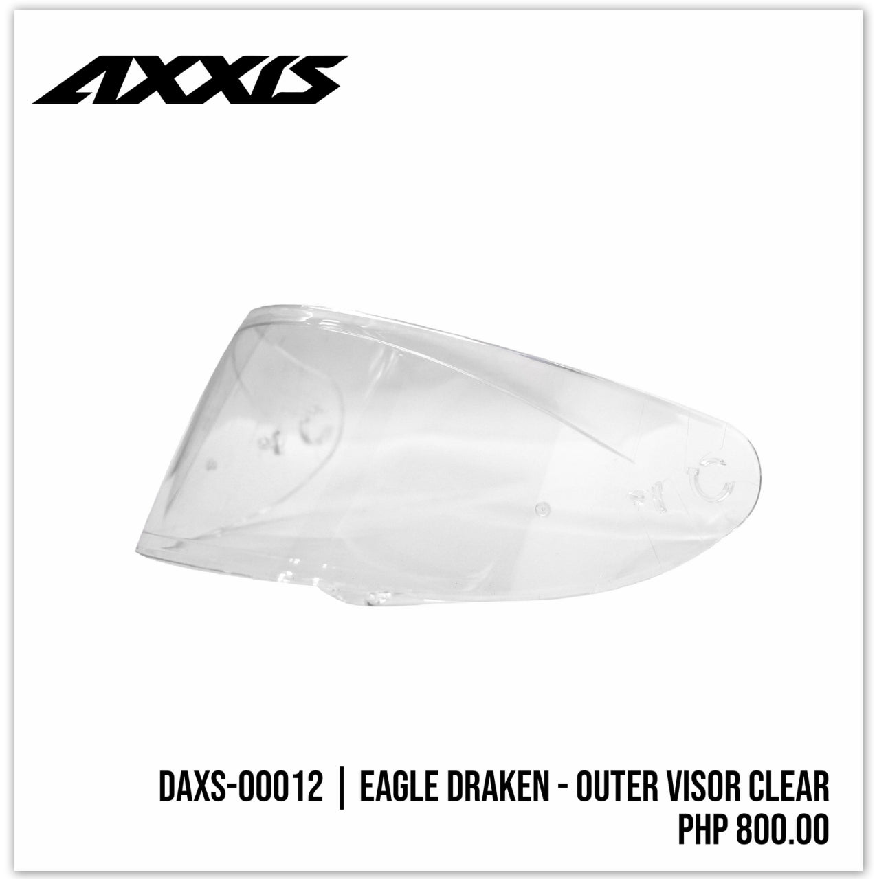 Eagle Draken - Outer Visor Clear