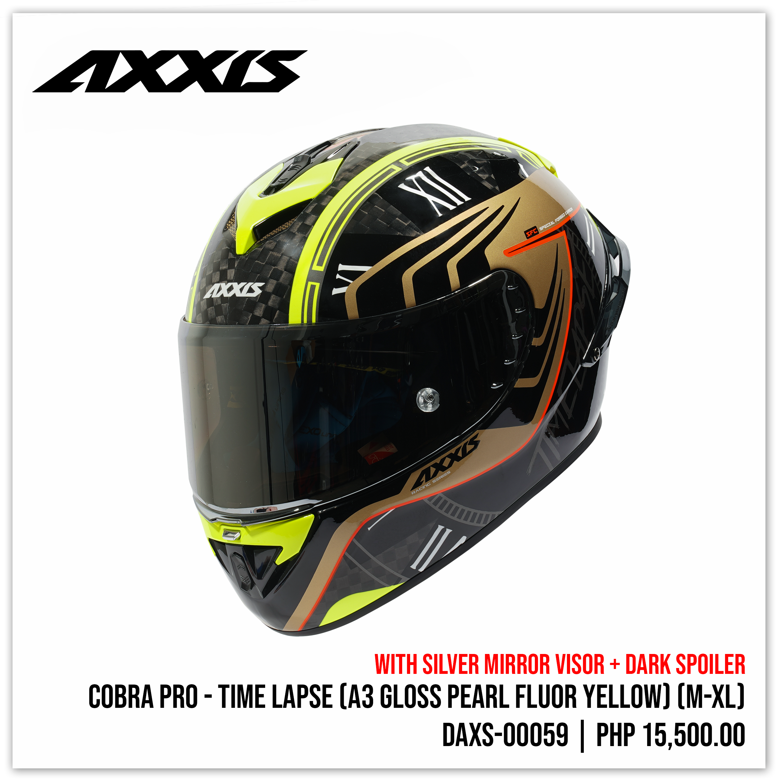 Cobra Pro - TIME LAPSE (A3 Gloss Pearl Fluor Yellow)