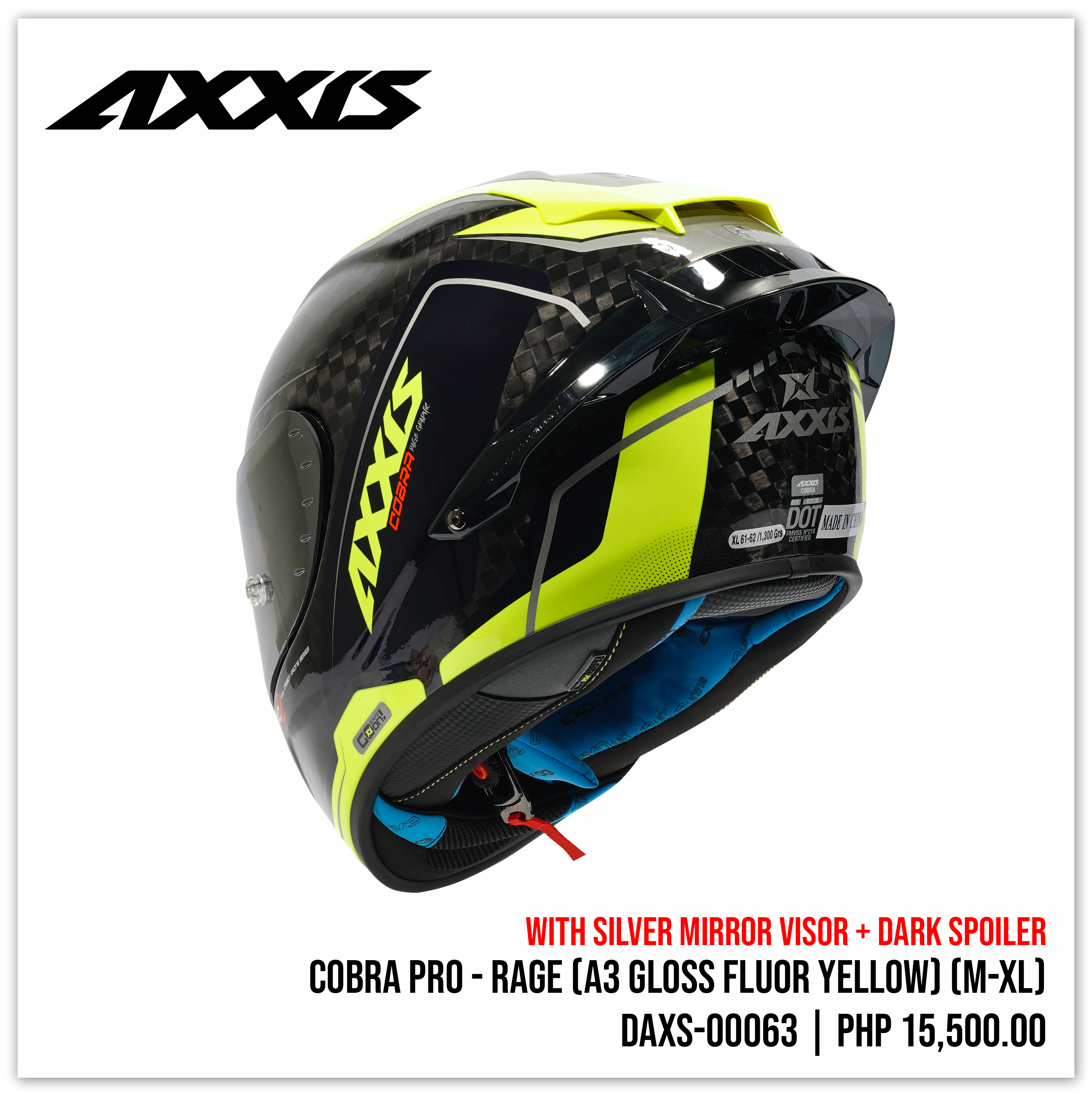 Cobra Pro - RAGE (A3 Gloss Fluor Yellow)