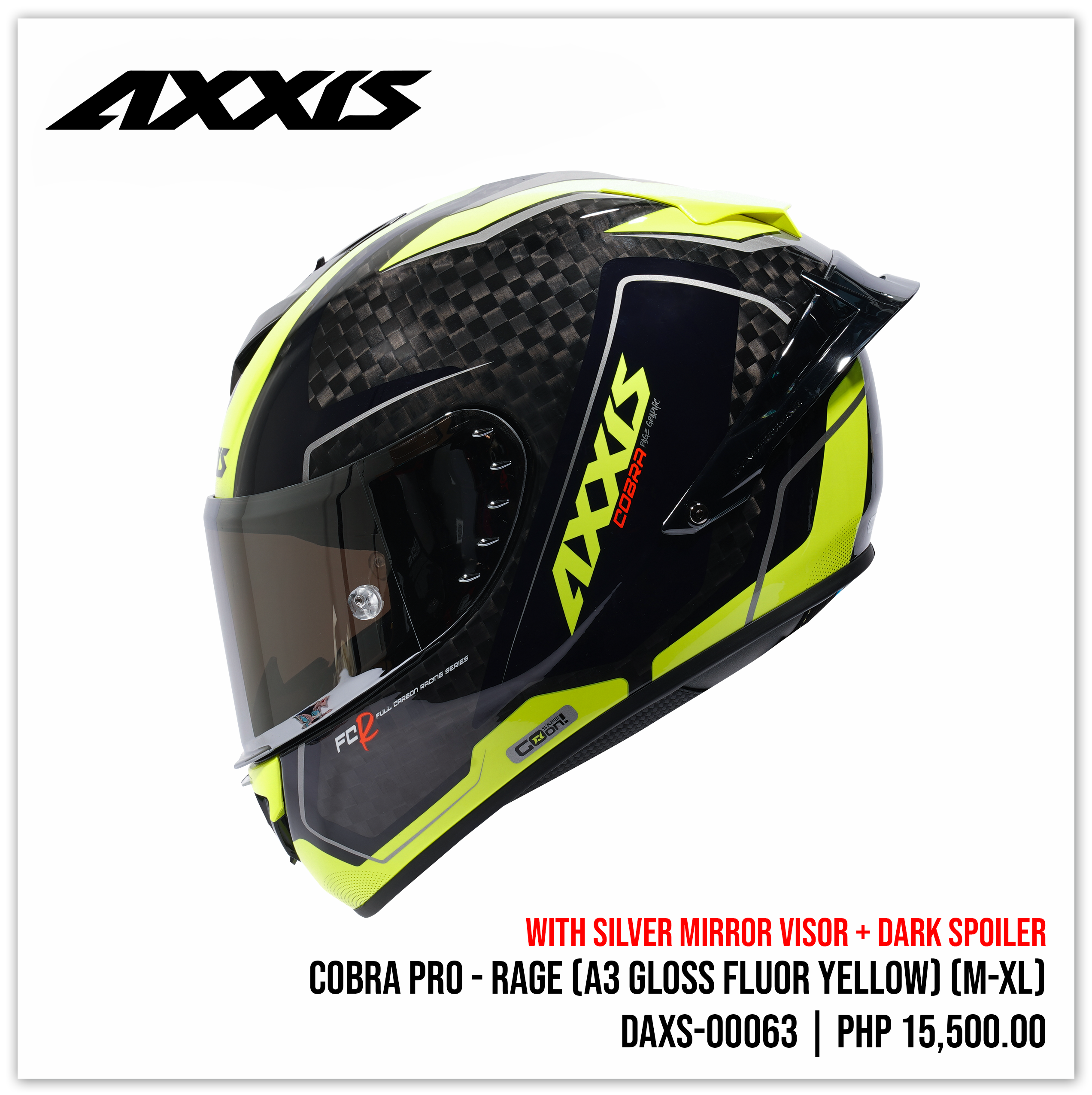 Cobra Pro - RAGE (A3 Gloss Fluor Yellow)