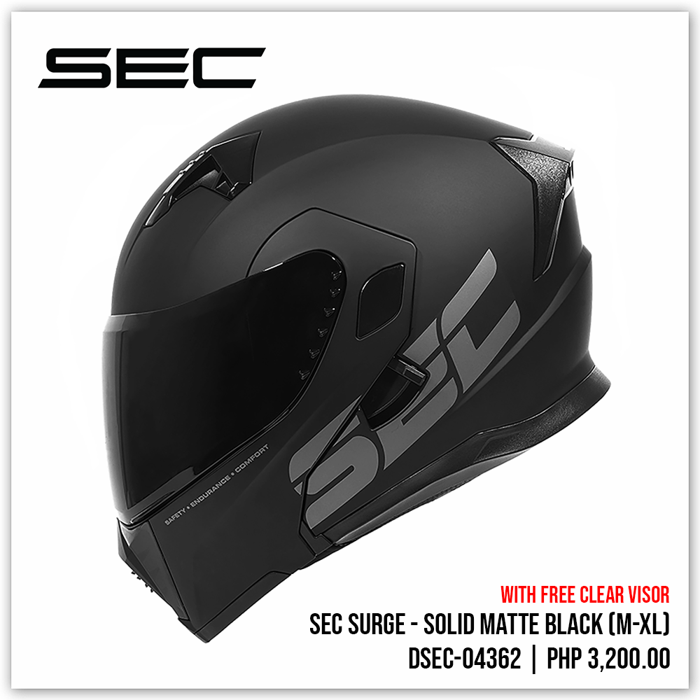 SEC Surge - Solid Matte Black