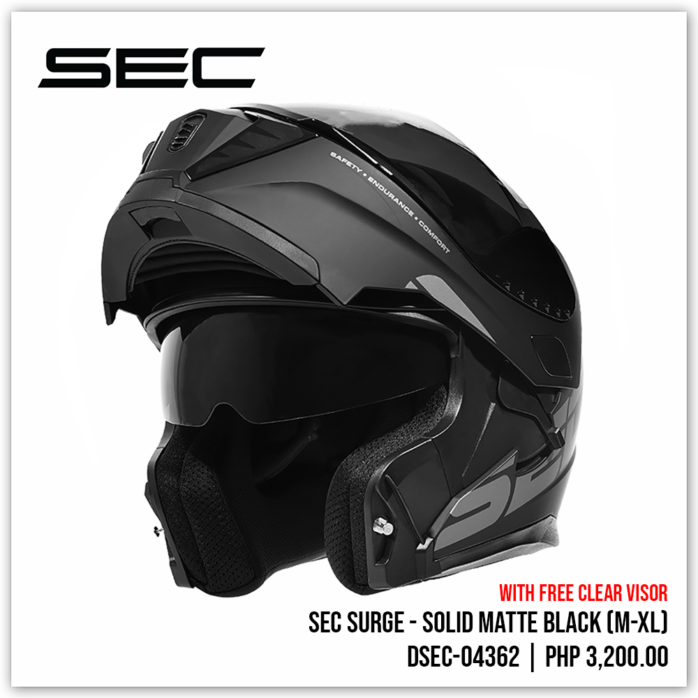 SEC Surge - Solid Matte Black