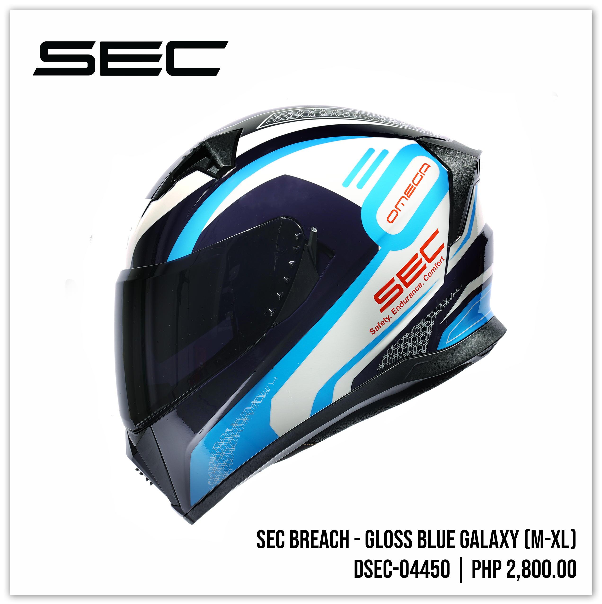 SEC Breach - Gloss Blue Galaxy