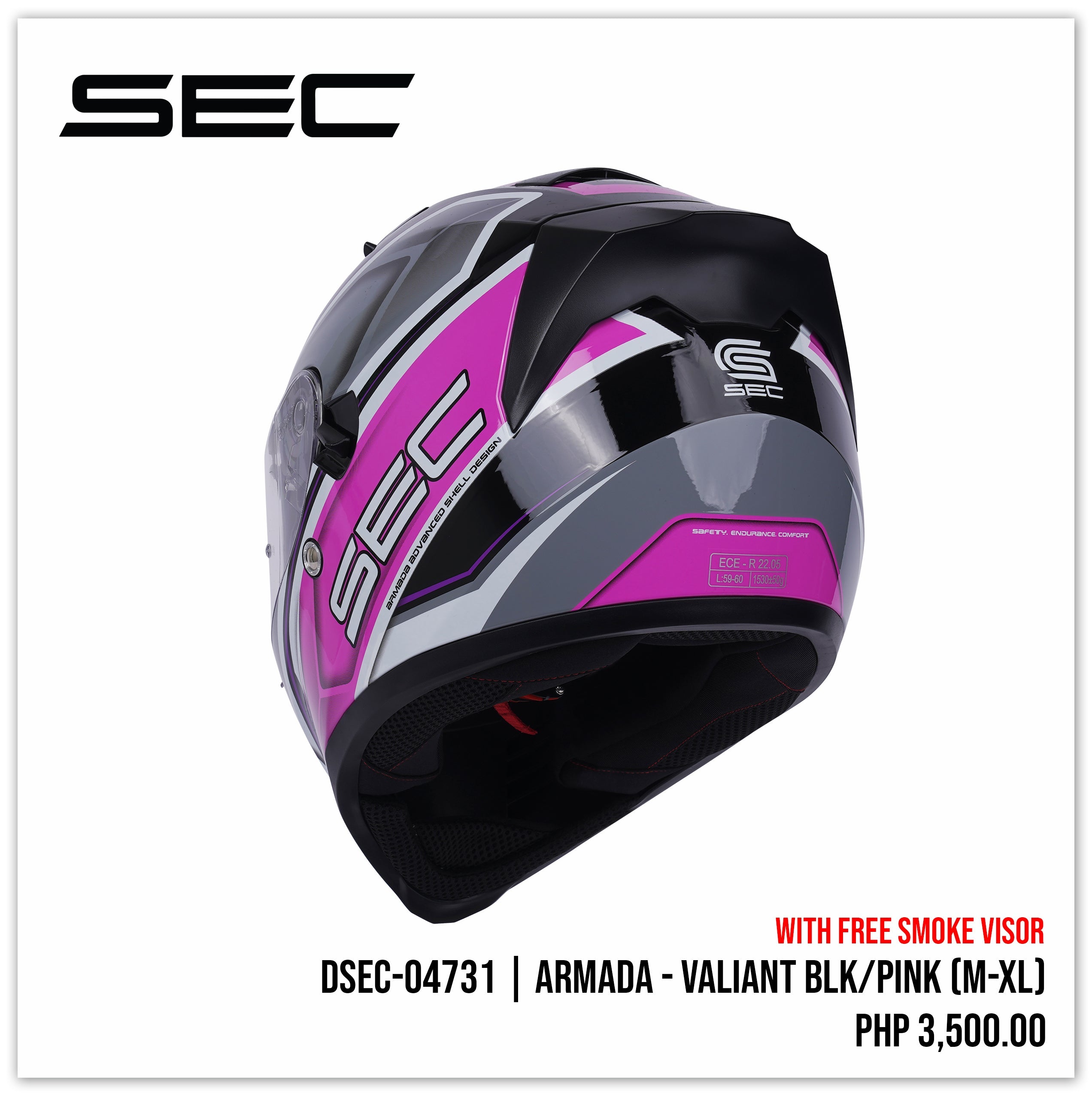 Armada - Valiant (Black/Pink)