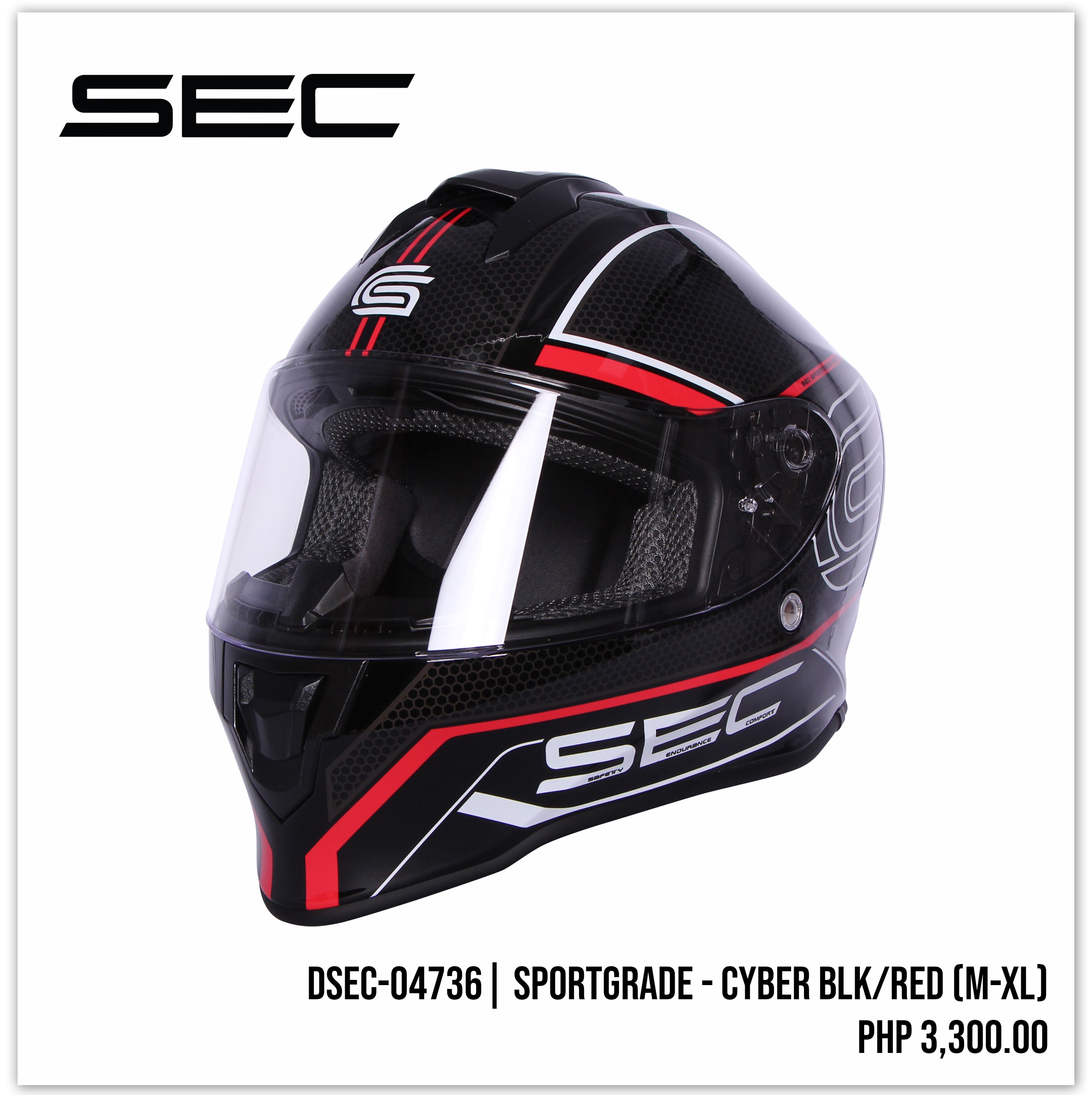 Sportgrade - Cyber (Blk/Red)