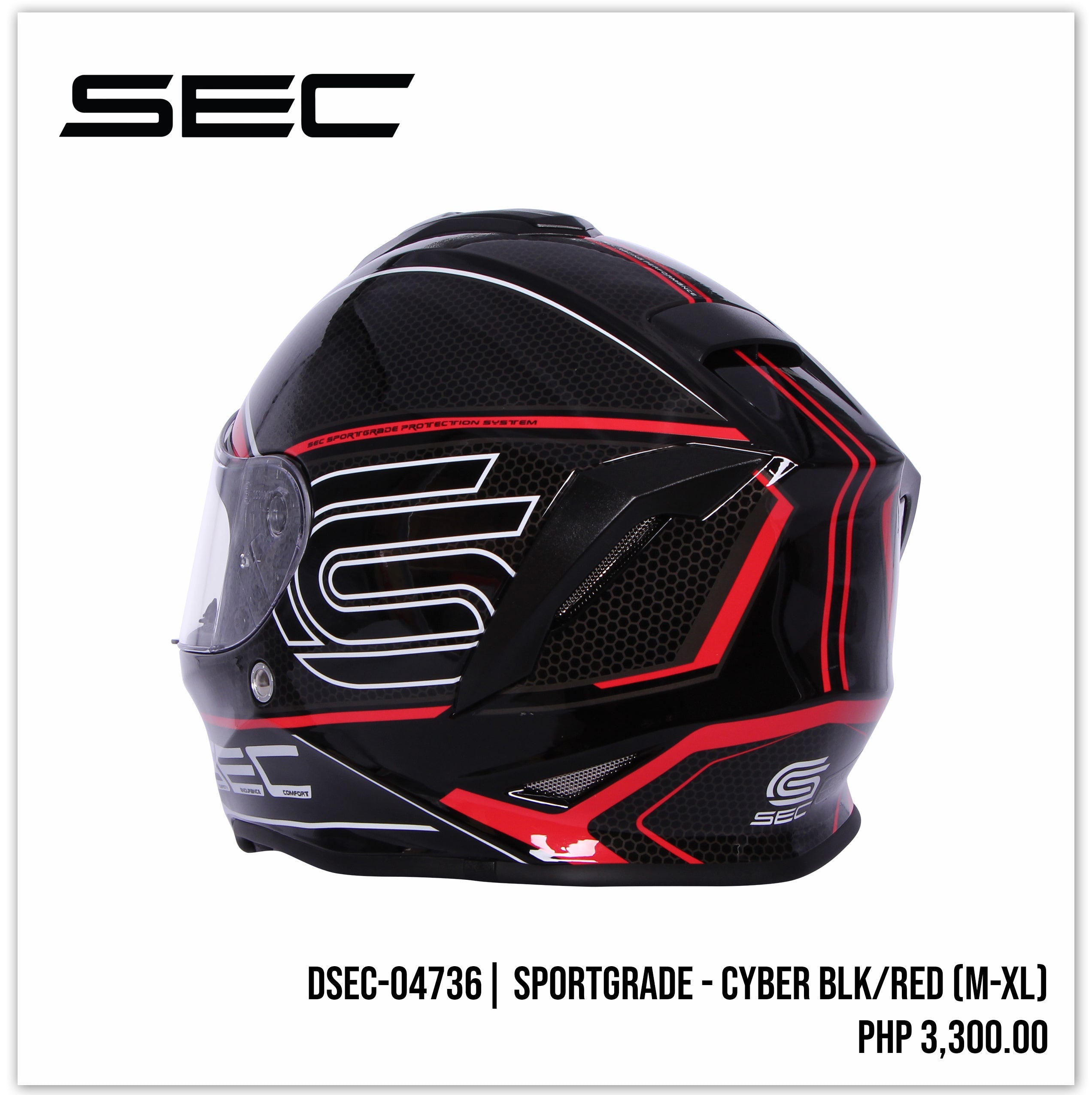 Sportgrade - Cyber (Blk/Red)