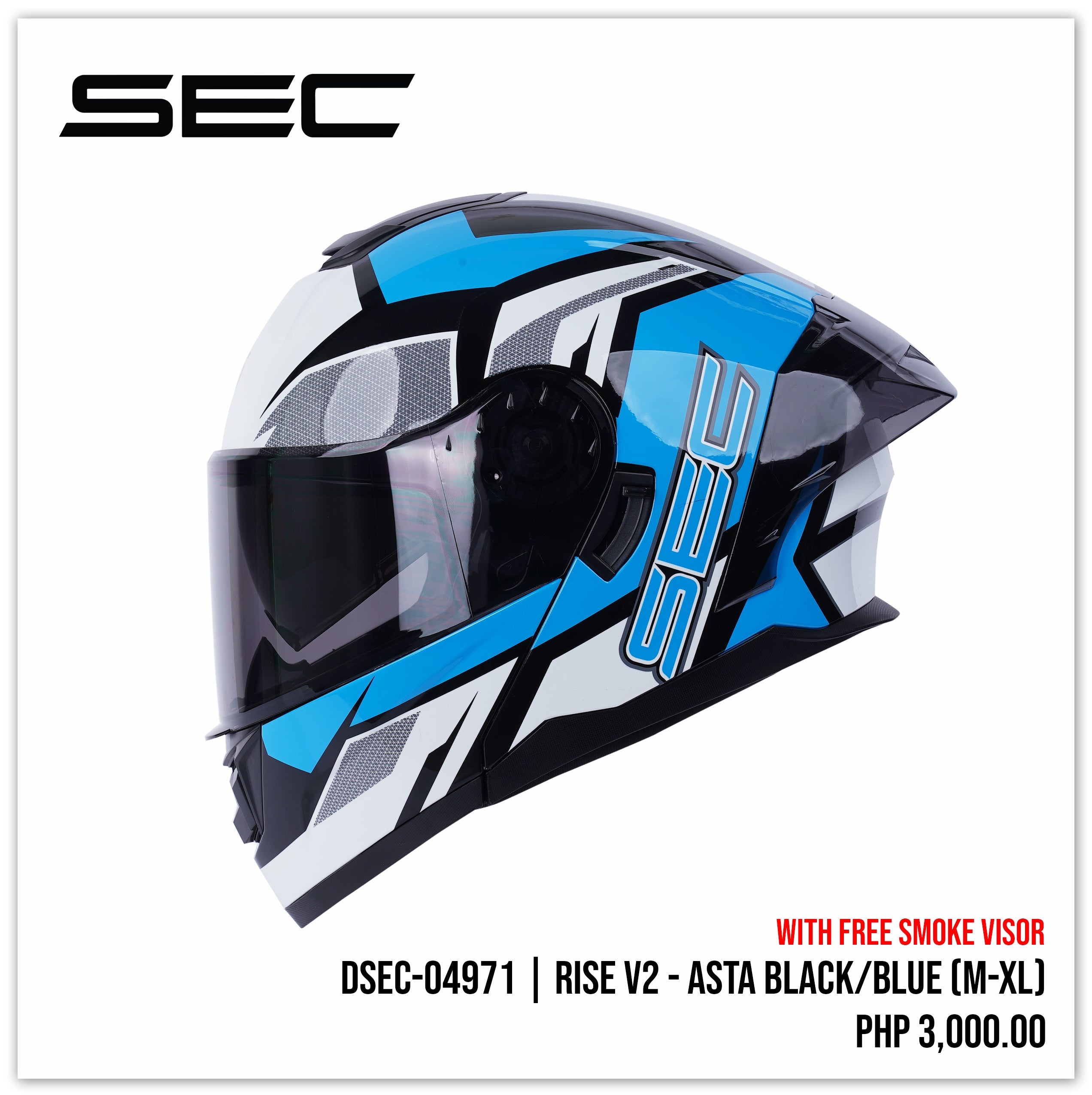 Rise V2 - Asta (Black/Blue)