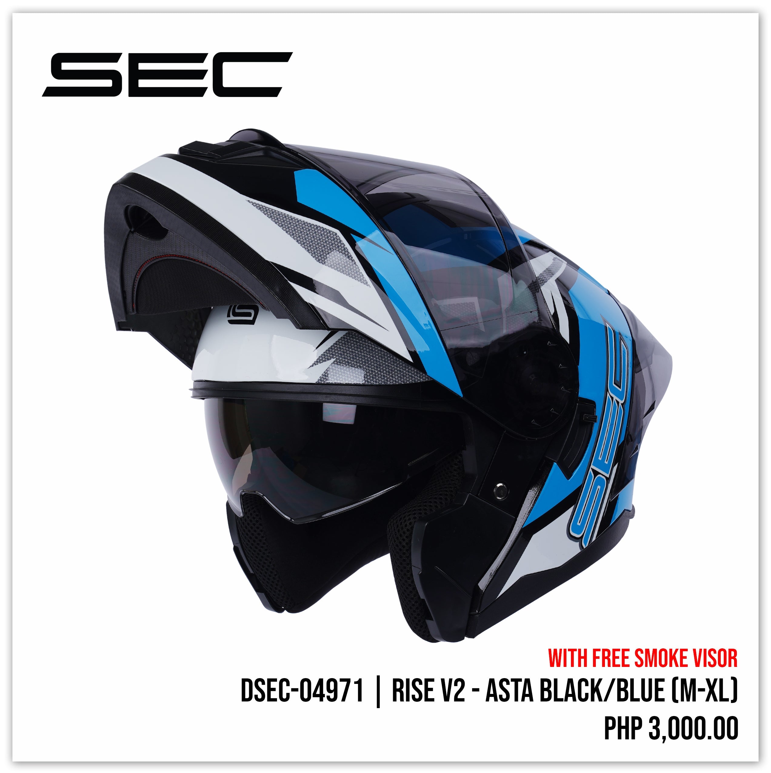 Rise V2 - Asta (Black/Blue)