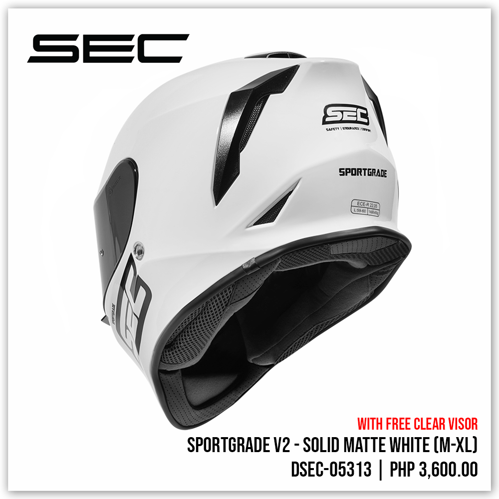 Sportgrade V2 - Solid Gloss White