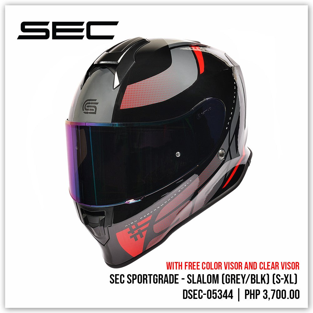 SEC Sportgrade - Slalom (Grey/Black)