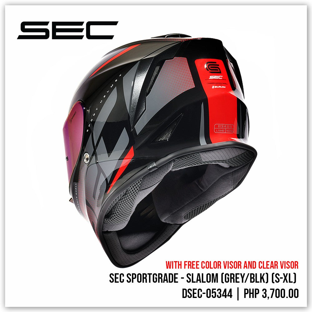 SEC Sportgrade - Slalom (Grey/Black)