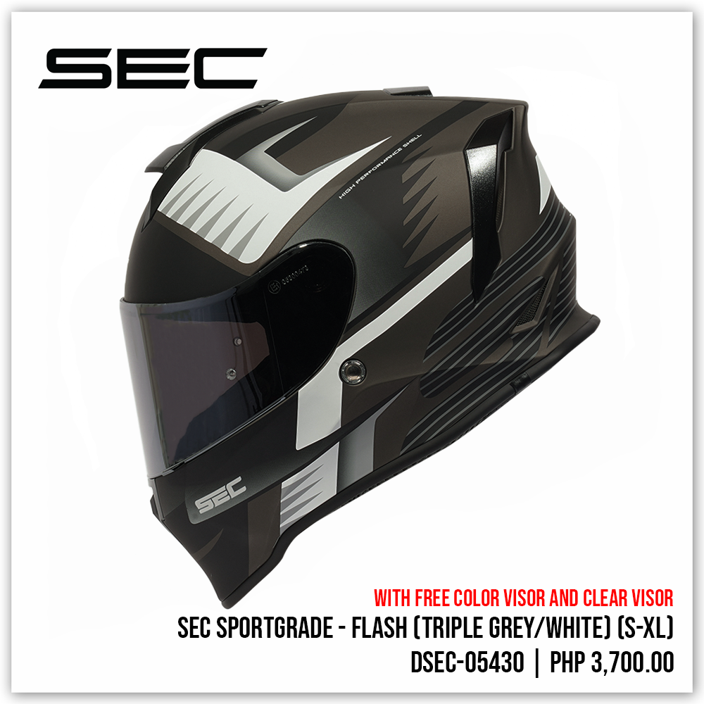 SEC Sportgrade - Flash (Triple Grey/ White)