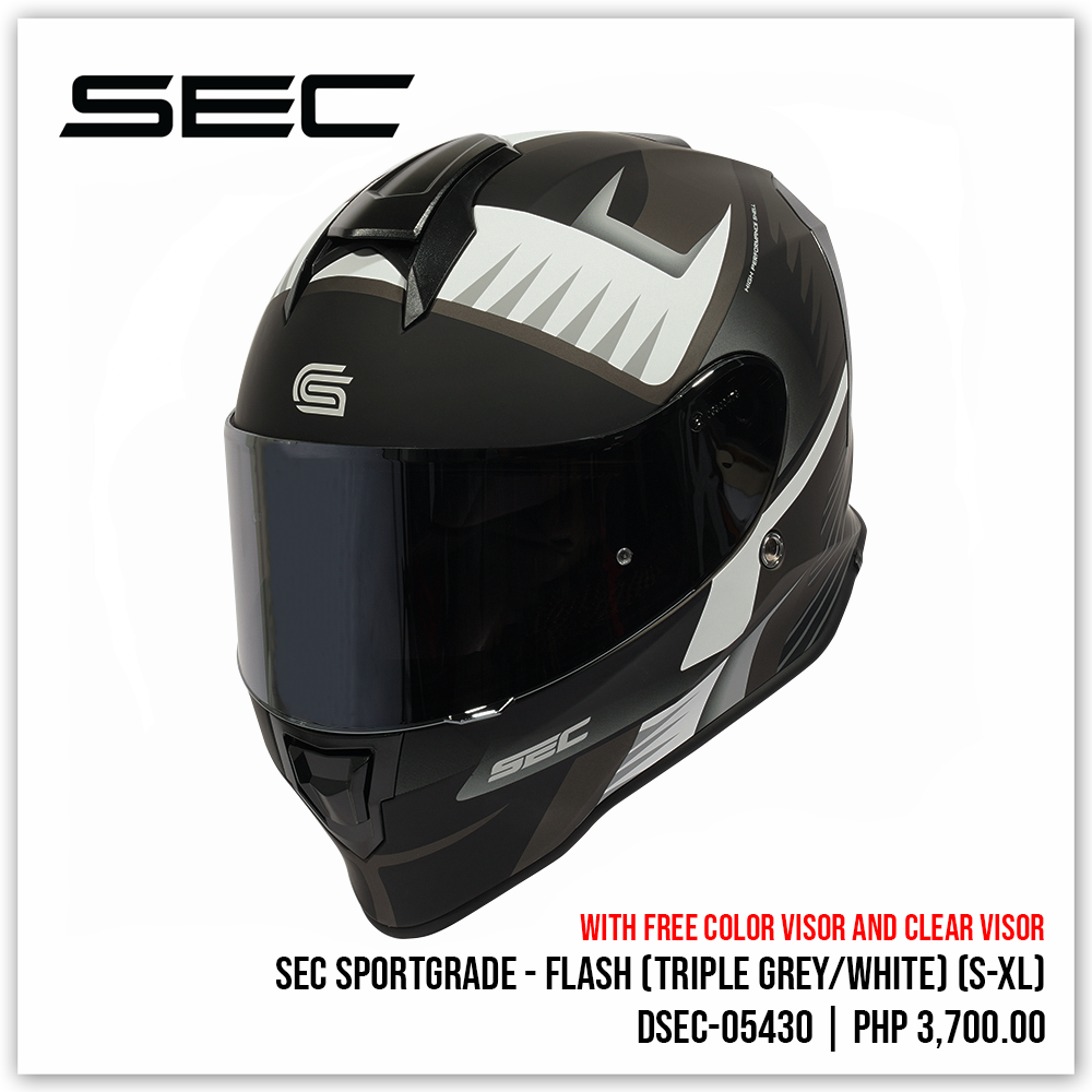 SEC Sportgrade - Flash (Triple Grey/ White)