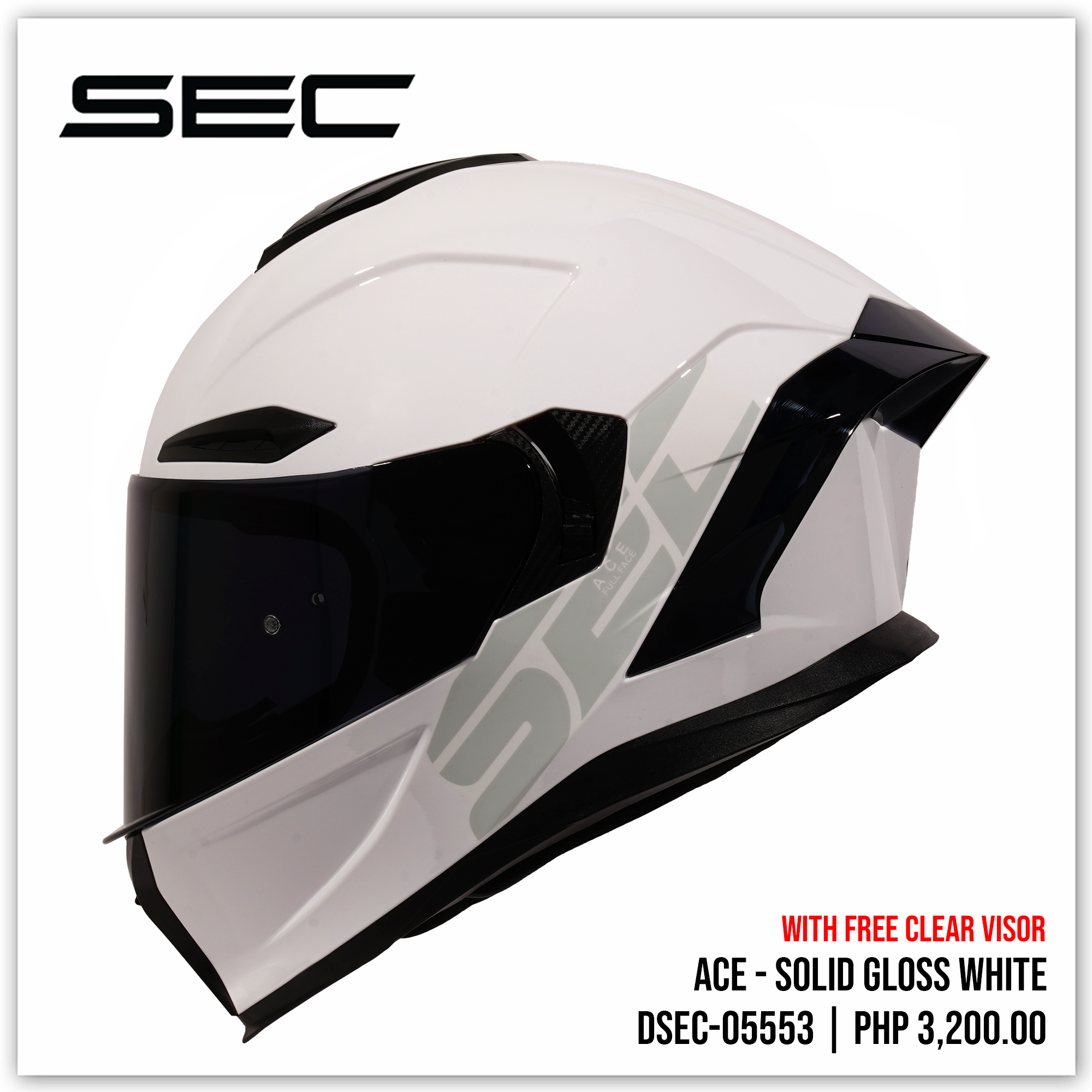 ACE - SOLID GLOSS WHITE