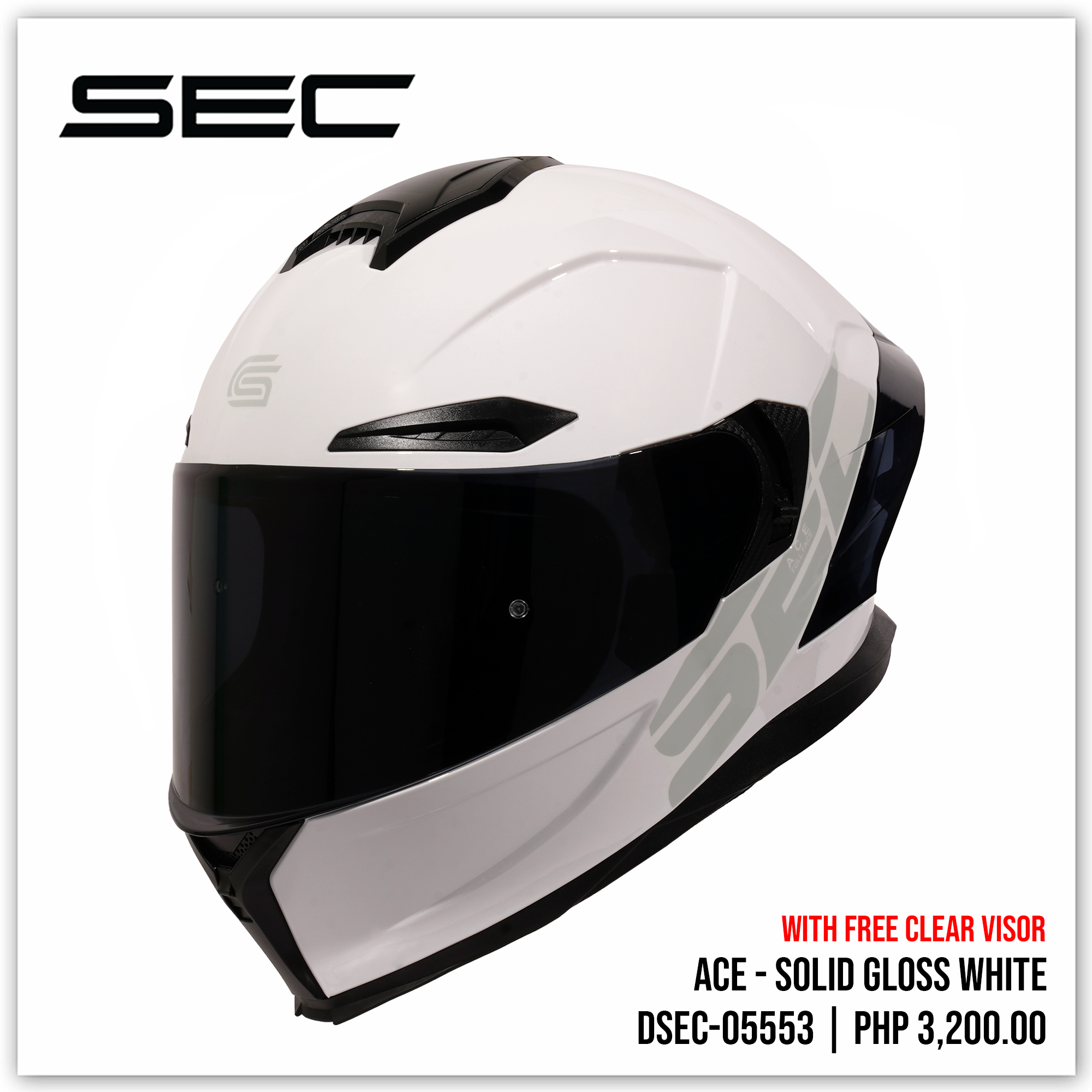 ACE - SOLID GLOSS WHITE