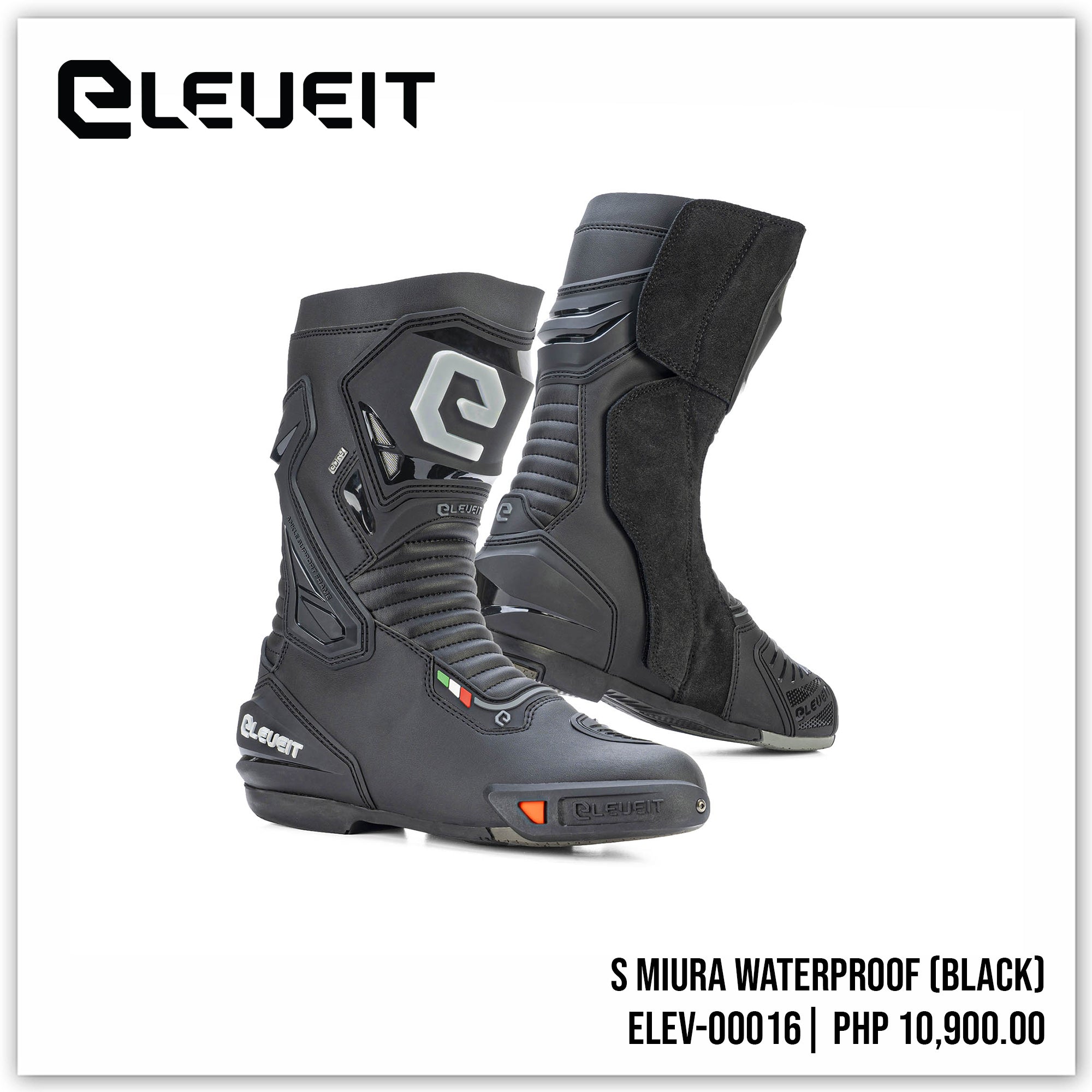 S MIURA Water Proof Black