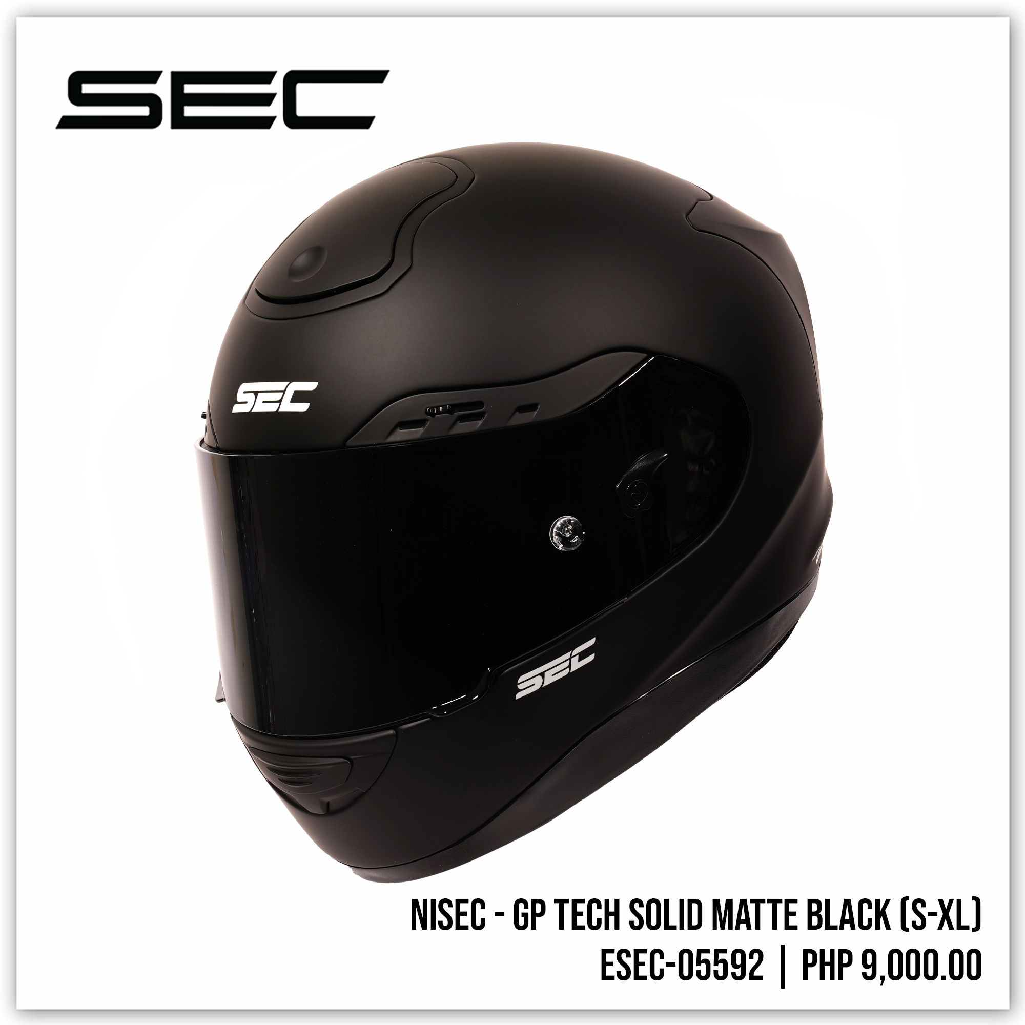 NISEC - GP-TECH Solid Matte Black